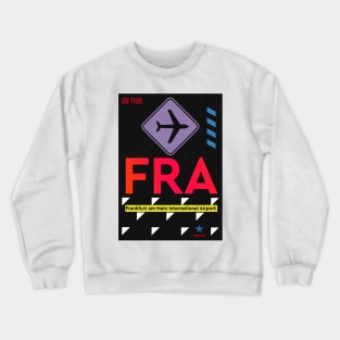 FRA Frankfurt am Main airport Crewneck Sweatshirt